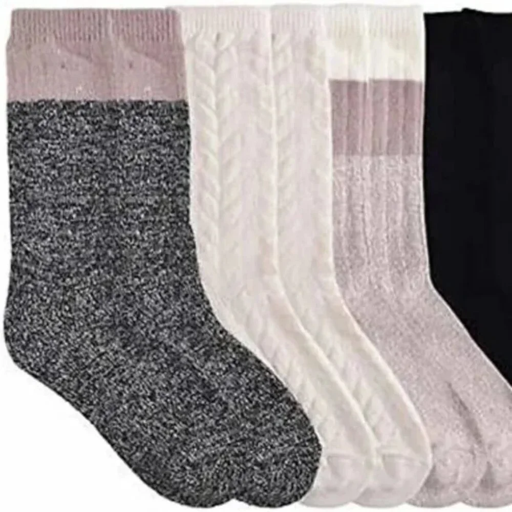 6 pair Lucky Brand super soft Boots Socks
